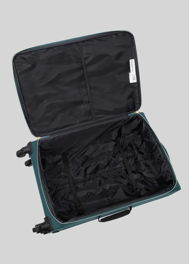 IT Luggage Ravishing Teal Soft Suitcase