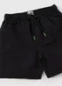 Boys Black Swimming Shorts (7-15yrs) - Age 7 Years Image 2