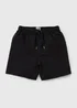 Boys Black Swimming Shorts (7-15yrs) - Age 7 Years Image 1