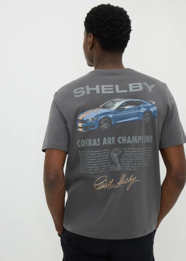 Grey Shelby Printed T-Shirt