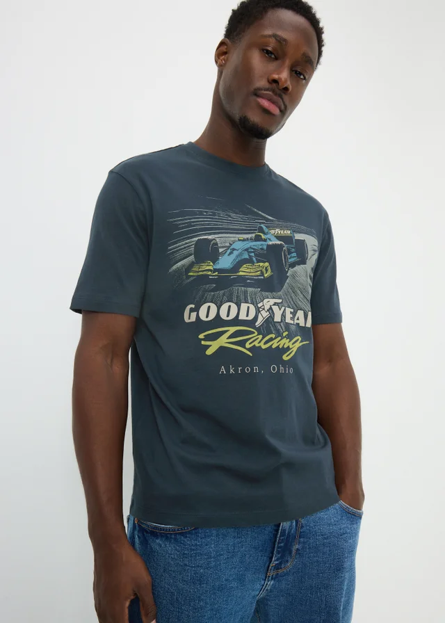 Navy Good Year Races T-Shirt