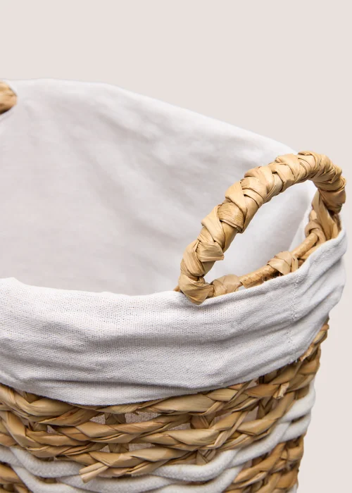 Woven Rope Laundry Basket Image 2