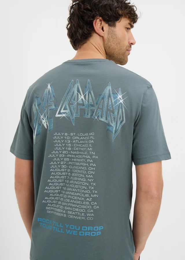 Blue Def Leppard Storm T-Shirt