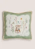 Bunny Embroidered Cushion Image 1