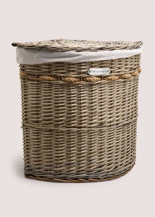 Laundry Rope Corner Laundry Basket