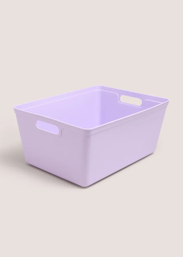 Purple Large Storage Tray