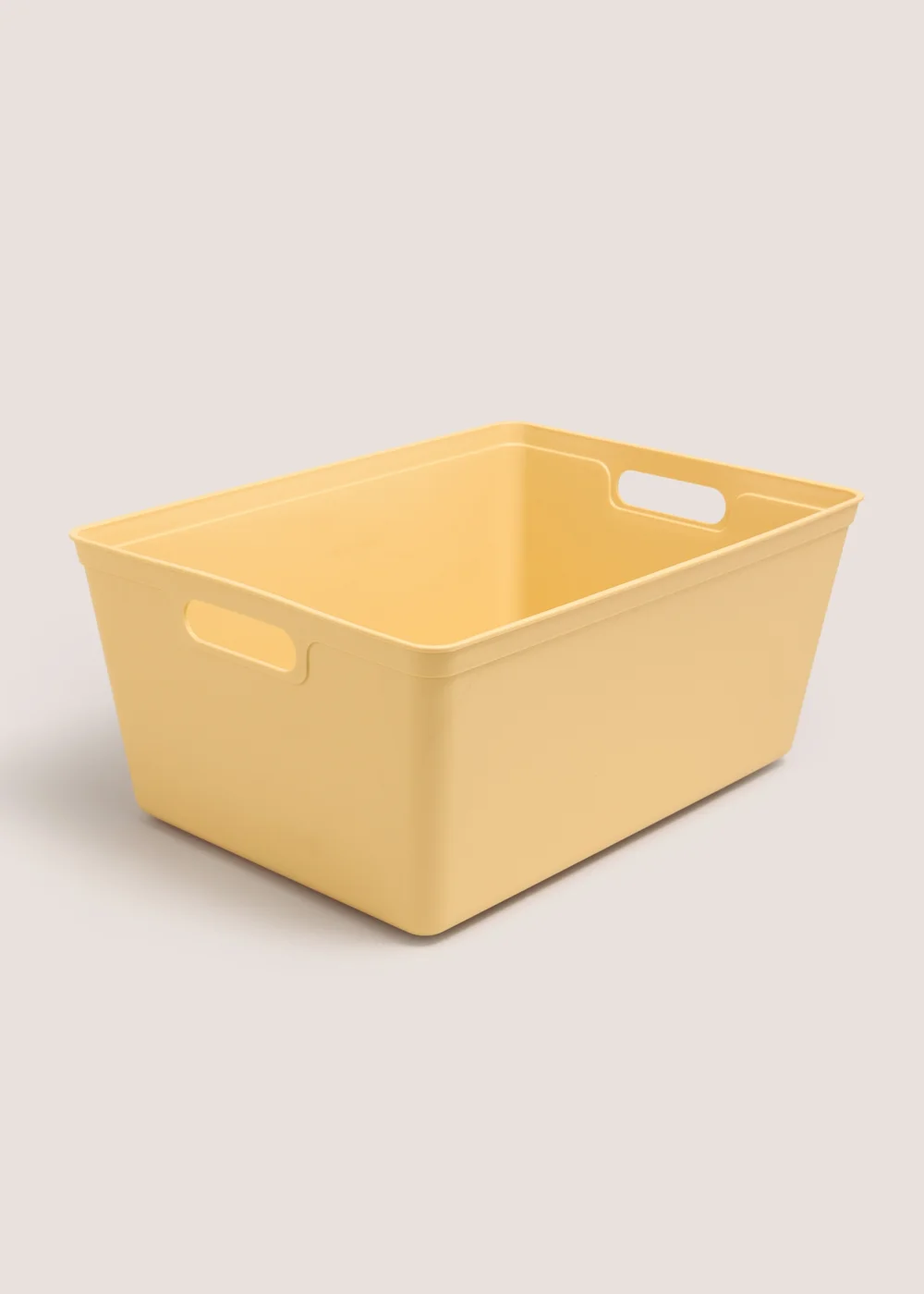 Yellow Large Storage Tray Image 1