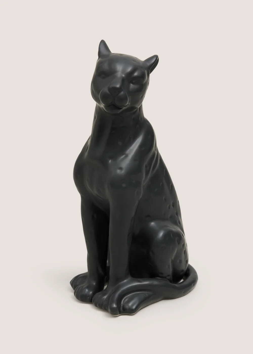 Black Leopard Ornament Image 1