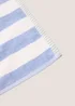Blue Stripe Jacquard Hand Towel - Hand Towel Image 2