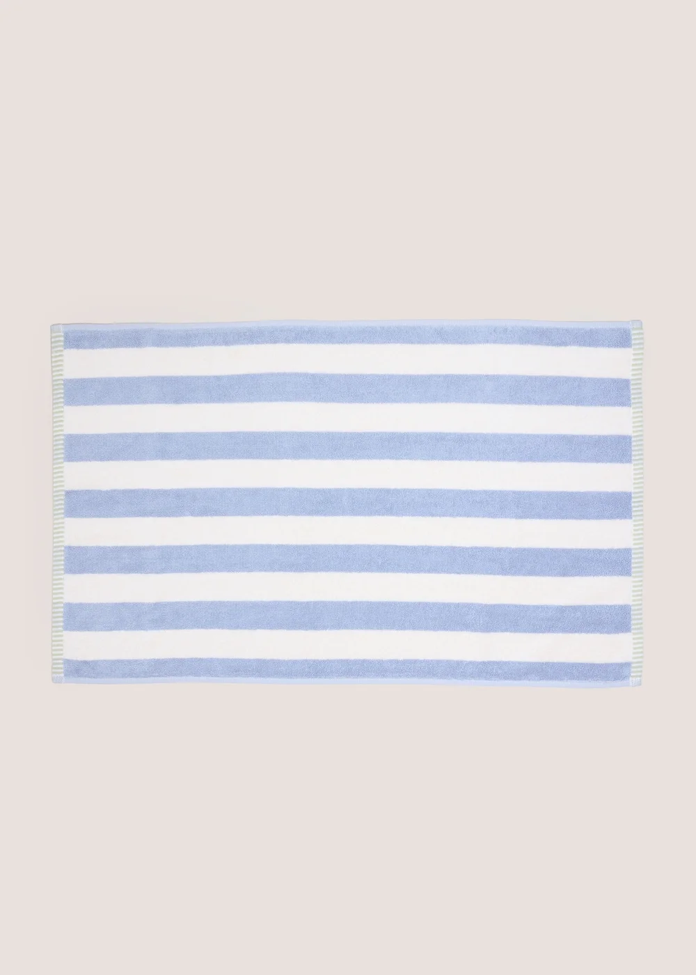 Blue Stripe Jacquard Hand Towel - Hand Towel Image 1