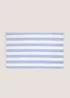 Blue Stripe Jacquard Hand Towel - Hand Towel Image 1