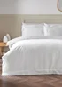 White Lace Frill Duvet Set - Double Image 1