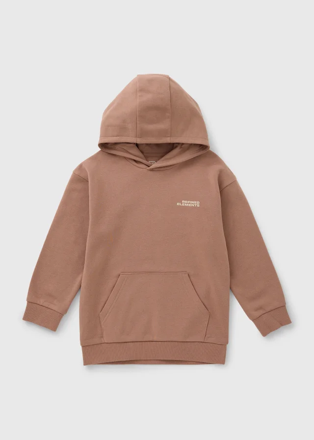 Boys Terracotta Oversized Hoodie (7-15yrs)