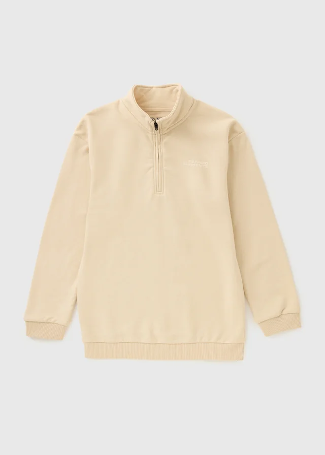 Boys Stone Funnel Neck Sweatshirt (7-15yrs)