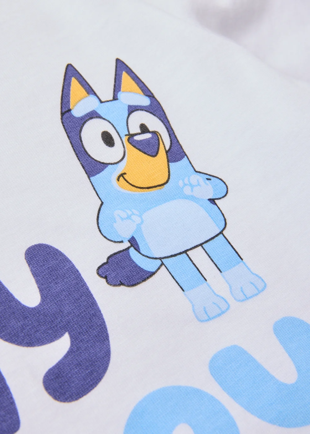 Bluey Kids White Short Pyjama Set (1-7yrs) - 1 to 1 half years Image 2