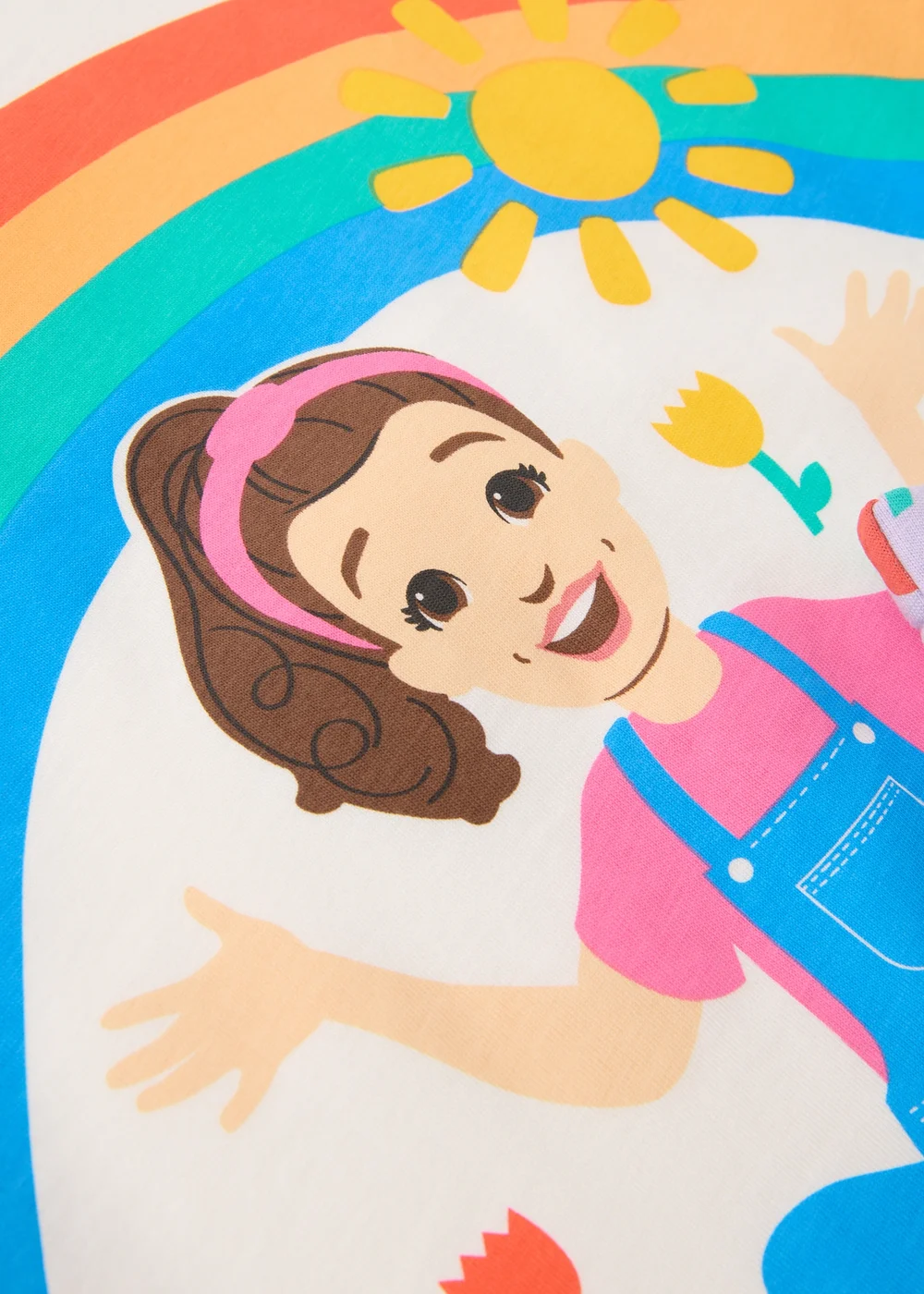 Ms Rachel Girls Multicolour Short Pyjama Set (1-5yrs) - 1 to 1 half years Image 2