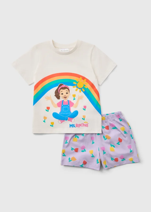 Ms Rachel Girls Multicolour Short Pyjama Set (1-5yrs)