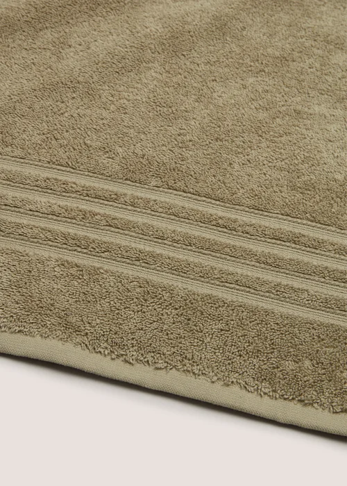 Sage Green 100% Egyptian Cotton Towels - Hand Towel Image 2