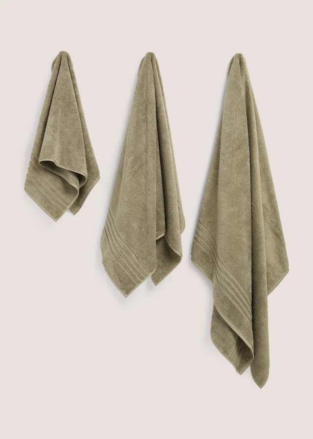 Sage Green Egyptian Cotton Towel