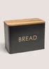 Black Bread Bin Image 1