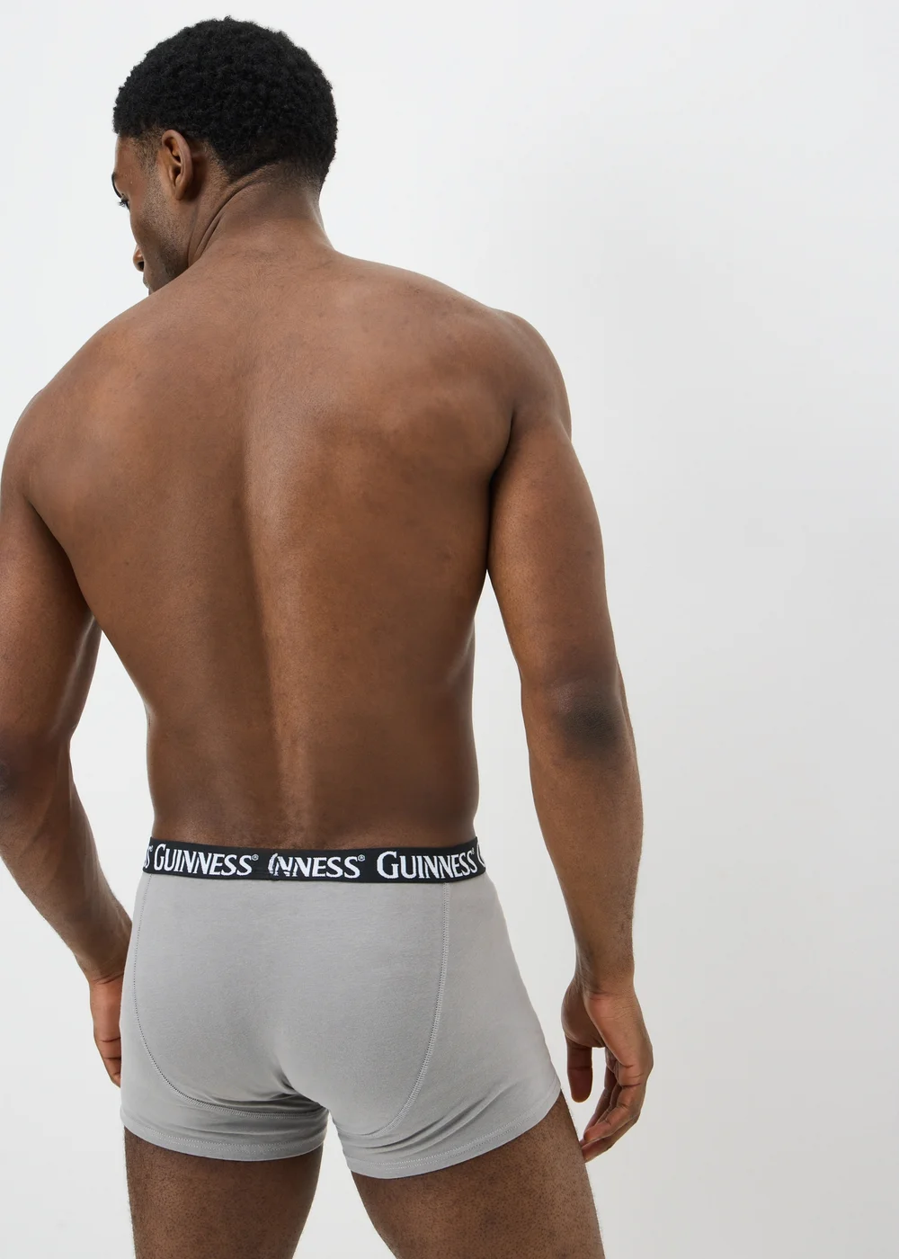 2 Pack Black & Grey Guinness Boxers - XS Image 3