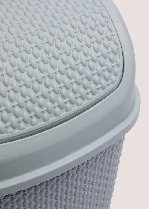 Grey Plastic Large Bin Image 2