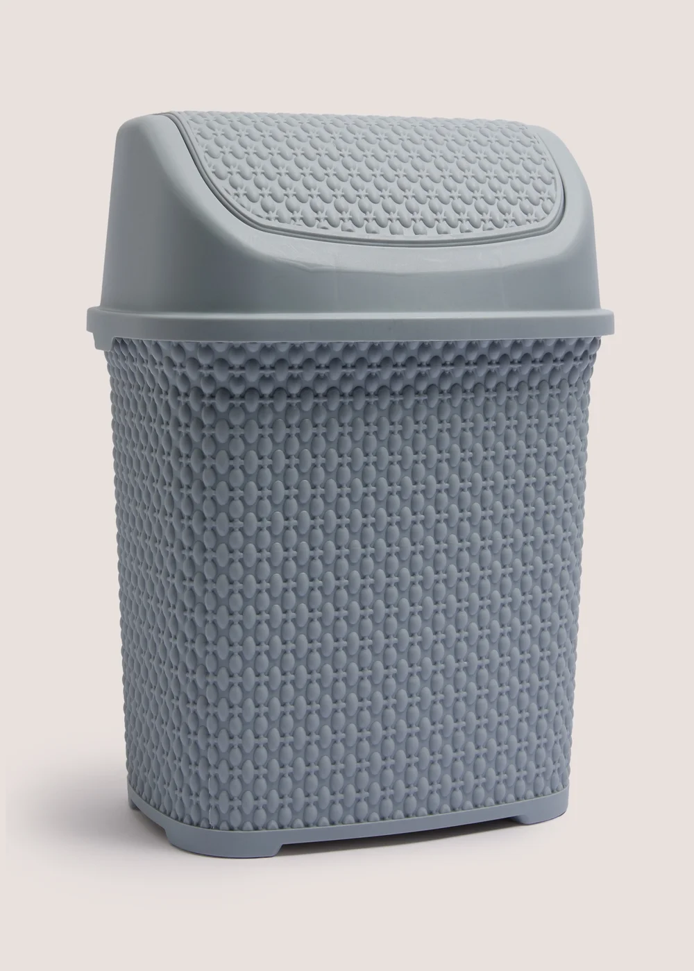 Grey Plastic Large Bin Image 1