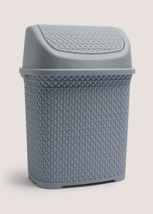 Grey Plastic Large Bin