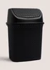 Black Plastic Bin Image 1