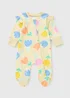 Baby Yellow Tulip Zipped Sleepsuit (Newborn-23mths) - First Size Image 1