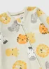 Baby Sage Safari Zipped Sleepsuit (Newborn-23mths) - First Size Image 2