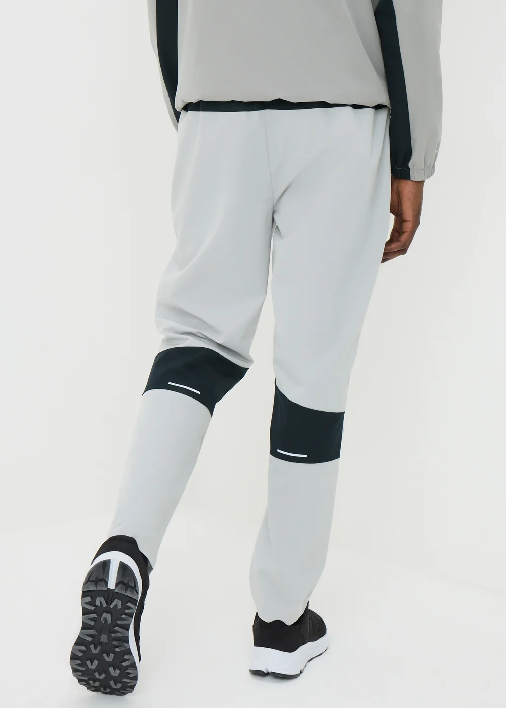 Souluxe Grey Woven Co Ord Jogging Bottoms - Extra small Image 3
