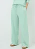 Green Wide Leg Co Ord Jogging Bottoms - Extra small Image 2