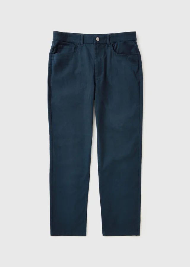 Mid Wash Comfort Slim Fit Jeans