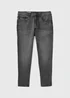 Grey 4 Way Stretch Slim Fit Jeans - 30 Waist Regular Image 1