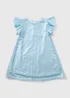 Girls Blue Sequin Dress (1-7yrs) - 1-1.5 Yrs Image 1