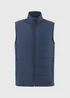 Lincoln Navy Quilted Gilet - S Image 1