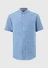 Lincoln Linen Rich Short Sleeve Shirt - Small Image 1