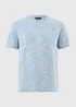 Lincoln Blue Space Dye T-Shirt - Small Image 1