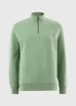 Lincoln Green 1/4 Zip Sweatshirt - Small Image 4