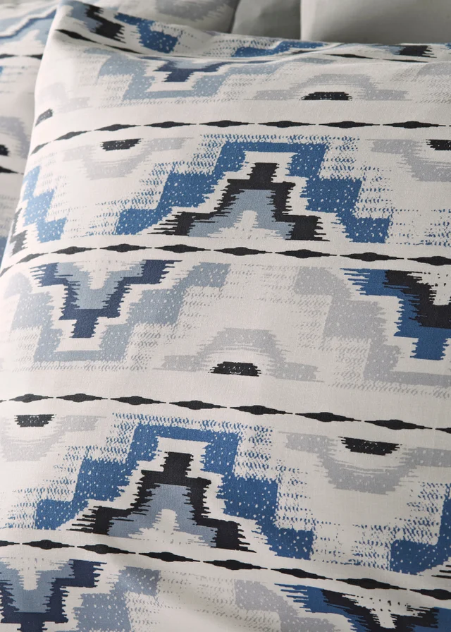 Blue Aztec Duvet Set