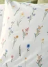 White Floral Meadow Duvet Set - Double Image 2