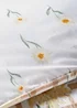 Natural Daisy Seersucker Duvet Set - Single Image 3