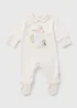 Peter Rabbit Baby Cream Sleepsuit (Newborn-12mths) - Up to 1 Month Image 1