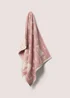 Pink Bunny Jacquard Towel - Hand Towel Image 1