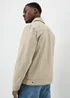 Cream Canvas Chore Jacket - S Image 2