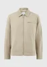 Cream Canvas Chore Jacket - S Image 3