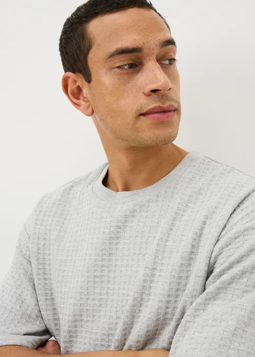 Grey Waffle Short Pyjama Set - Extra small Image 2