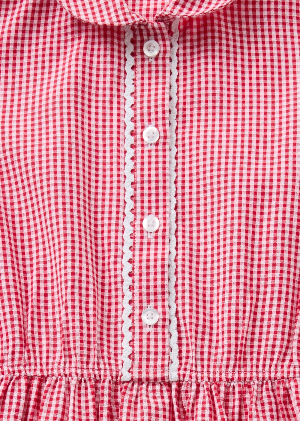 2 Pack Girls Red School Dresses (3-12 Years) - Age 4 Years Image 2