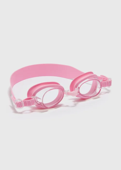 Girls Pink Goggles (3-6yrs) - Age 3 - 6 Years Image 1